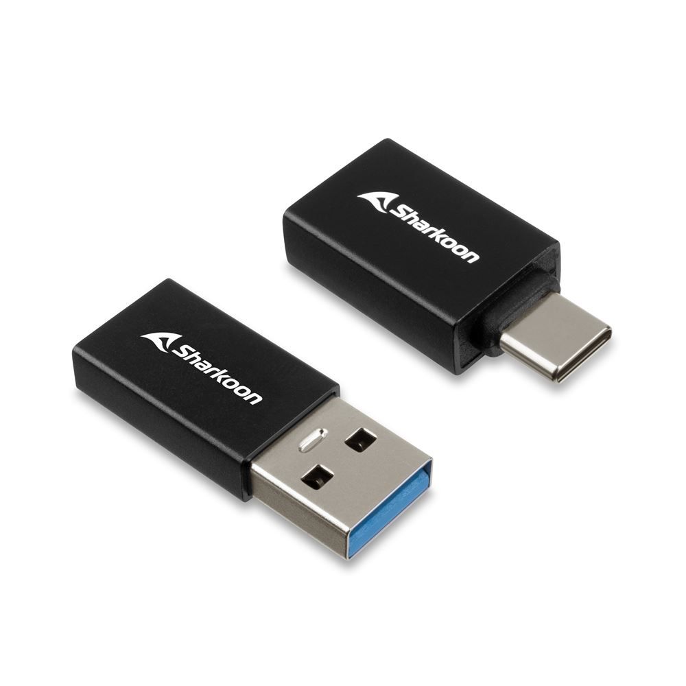 Sharkoon OfficePal USB-C Adapters Black
