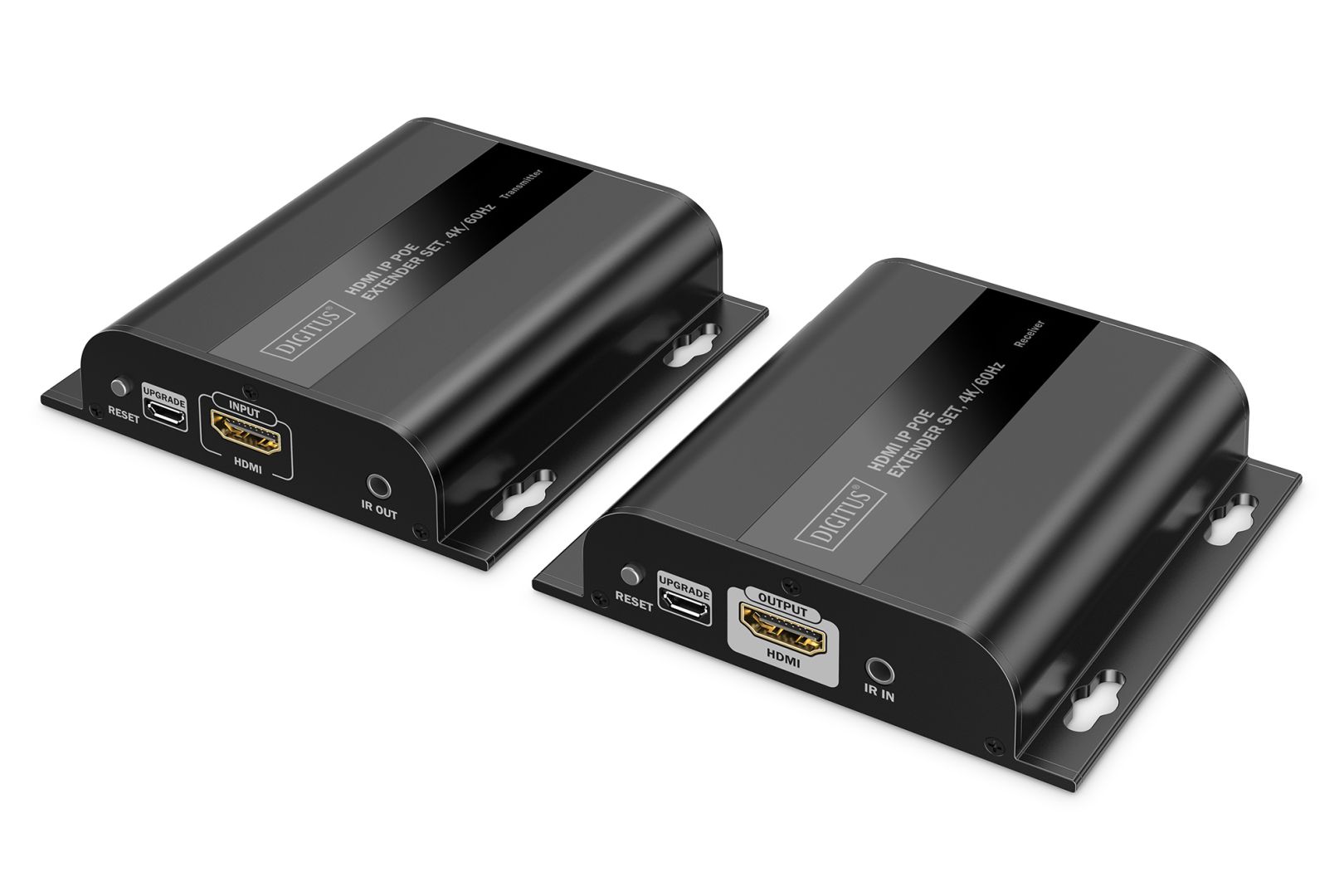 Digitus HDMI IP Extender Set 4K/60Hz Black