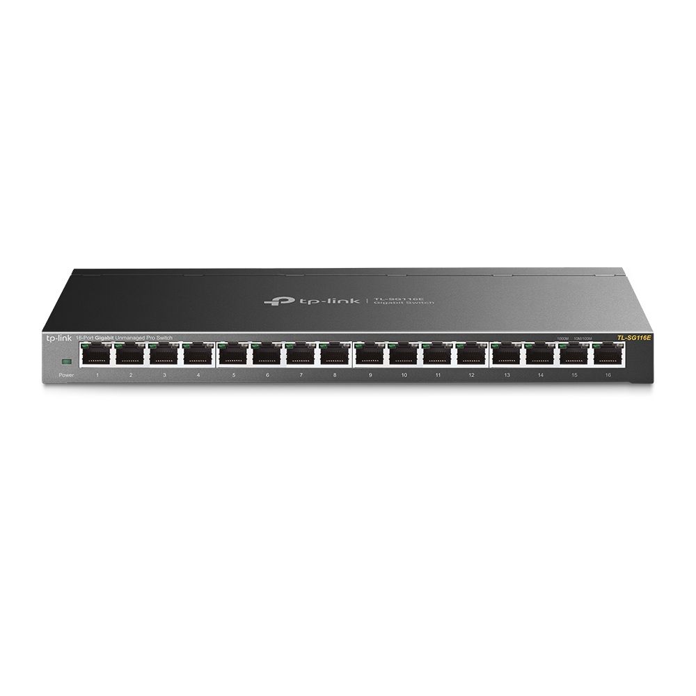 TP-Link TL-SG116E 16-Port Gigabit Unmanaged Pro Switch