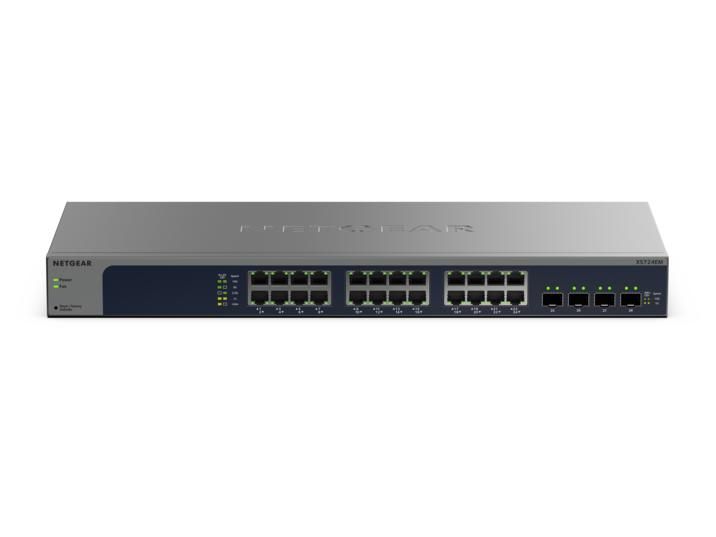 Netgear 24-Port 10-Gigabit/Multi-Gigabit Ethernet Easy Smart Managed Switch