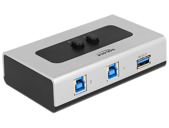 DeLock USB3.0 2 port manual bidirectional Switch