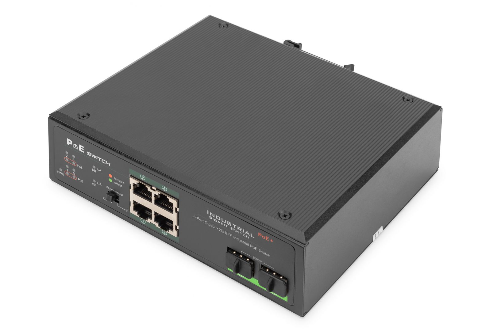 Digitus Industrial Gigabit Ethernet PoE+ Switch