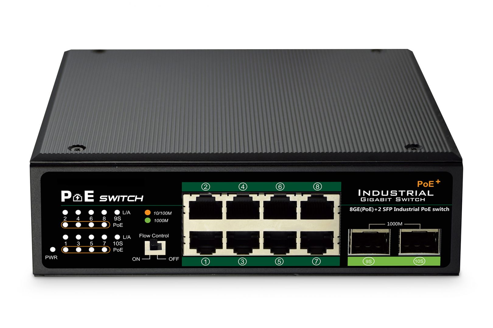 Digitus Industrial Gigabit Ethernet PoE+ Switch