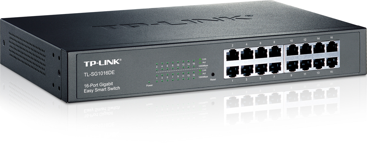 TP-Link TL-SG1016DE 16Port Gigabit Desktop Switch