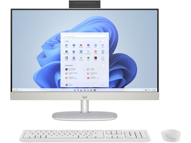 HP All-in-One 27-cr0001nn (8A6Z9EA) White