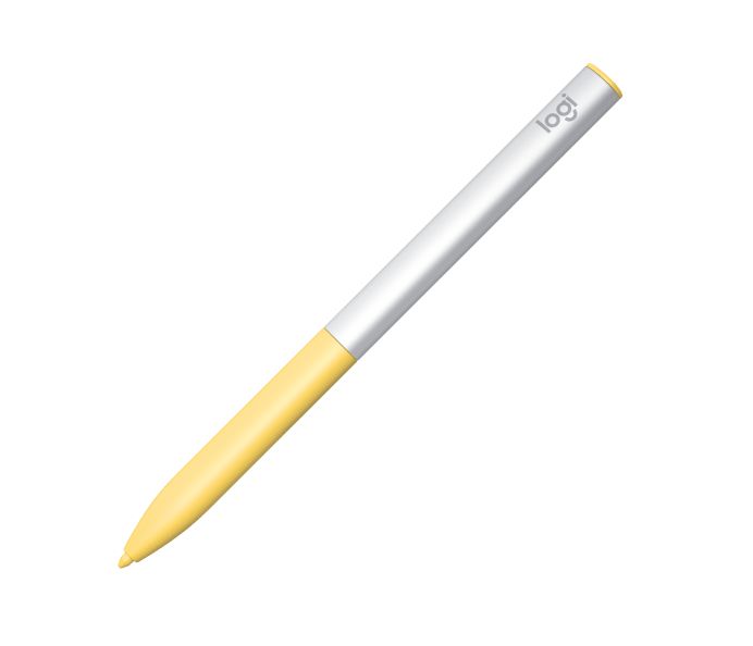 Logitech USI Rechargeable Stylus Pen Yellow/Silver