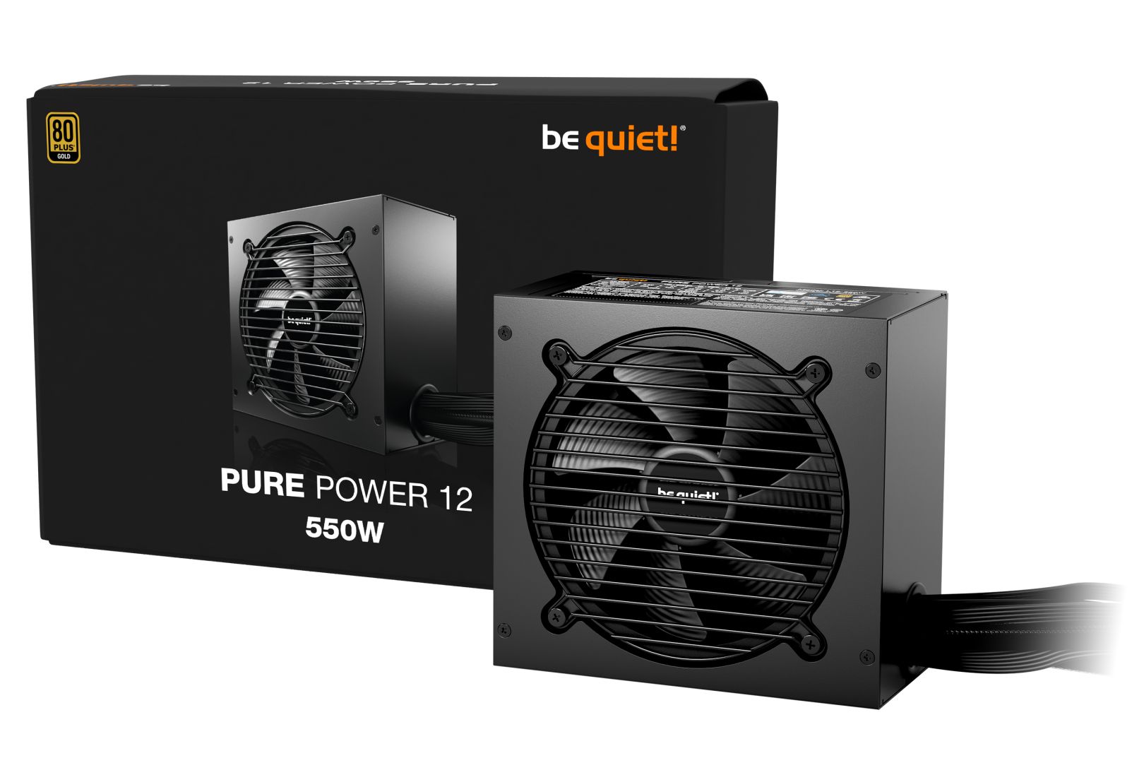 Be quiet! 550W 80+ Gold Pure Power 12