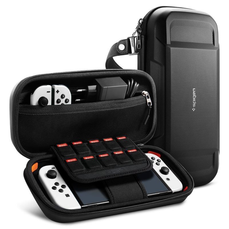 Spigen Rugged Armor Pro Pouch Nintendo Switch/Switch OLED Black