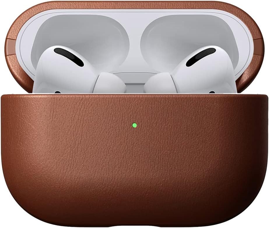Nomad Nomad Modern Leather Case Airpods Pro 2 Brown
