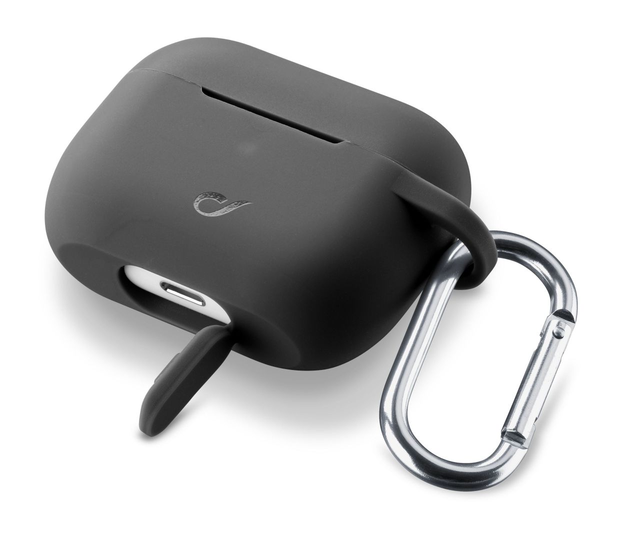 Cellularline Protective cover with carabiner Bounce for Apple AirPods Pro, black