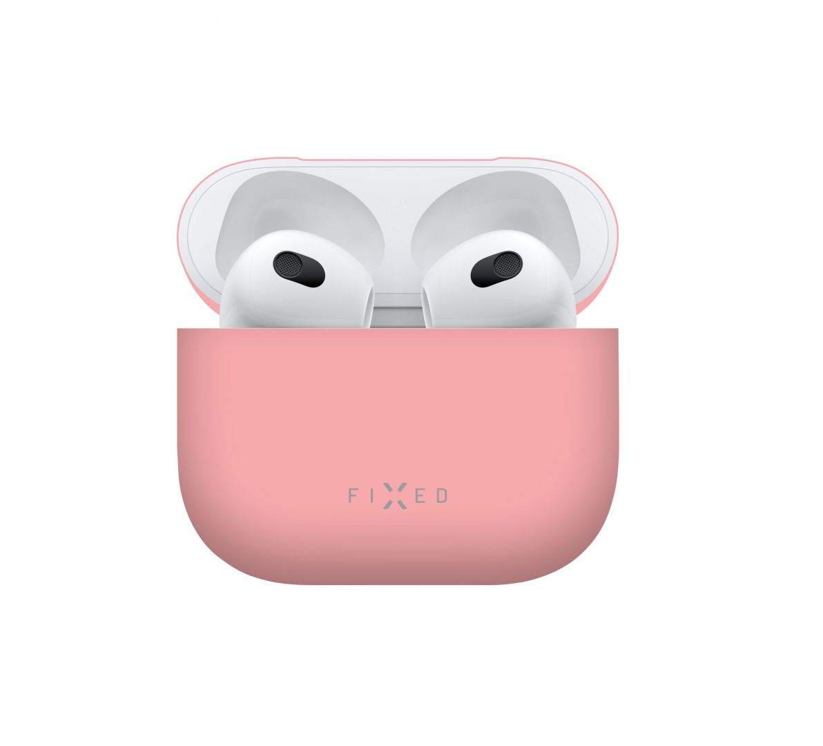 FIXED Silky szilikon tartótok az Apple Airpods 3-hoz, pink