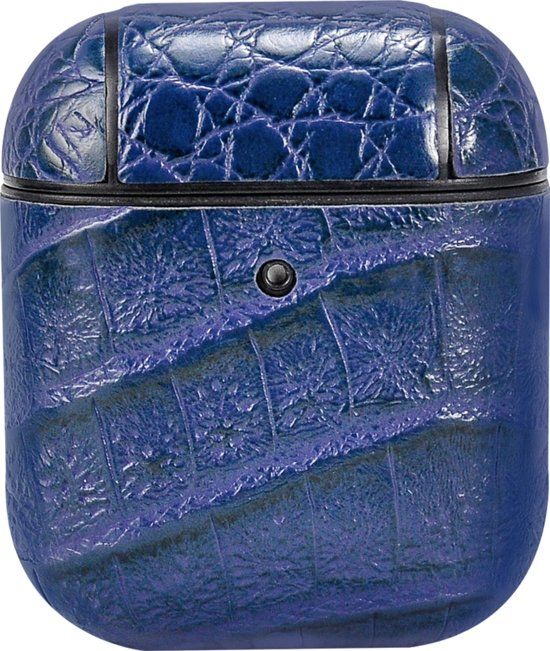 TERRATEC AirPods Case AirBox Crocodile Pattern Blue