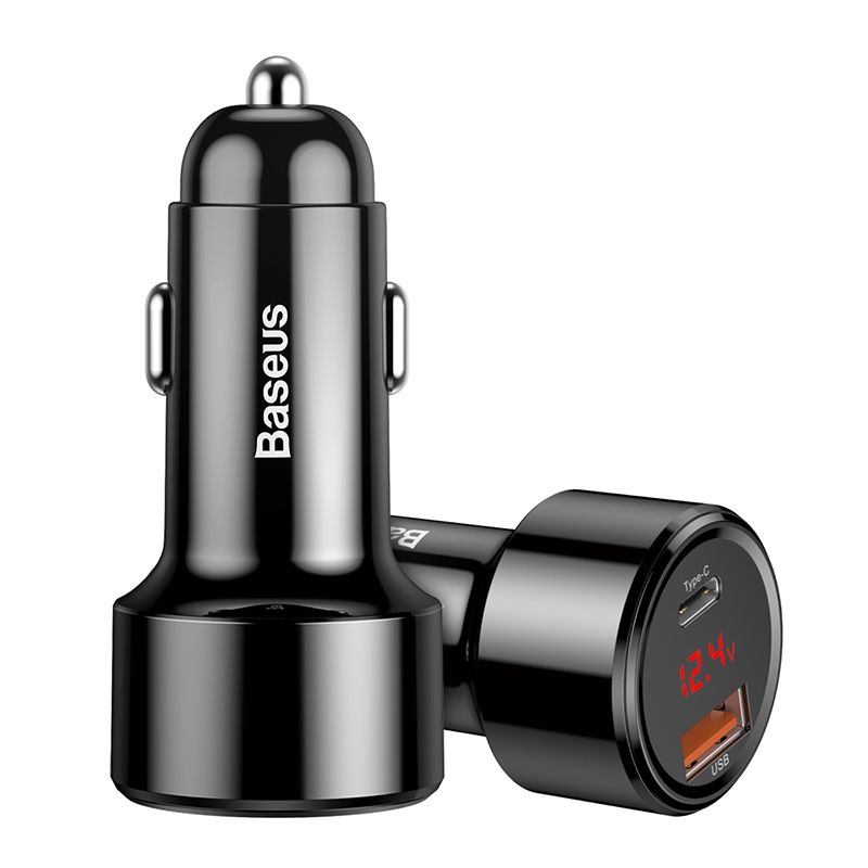 Baseus PPS Quick Charging Car Charger Black