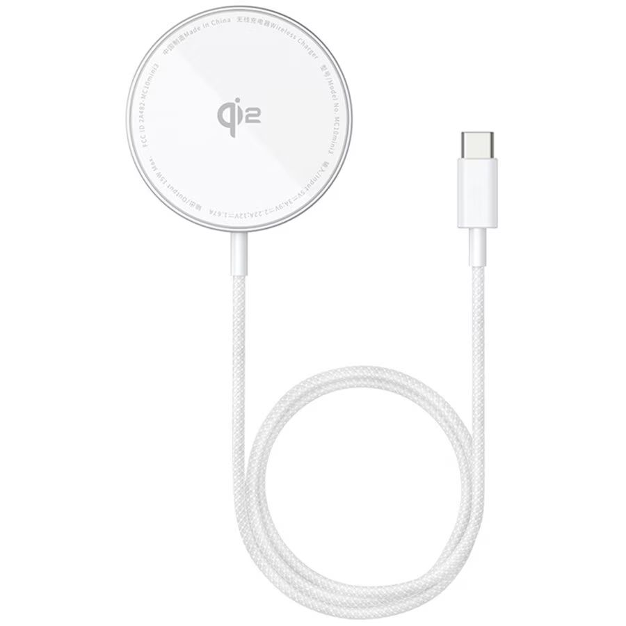 Baseus Simple Mini4 Air Magnetic Wireless Charging Stand 15W Silver