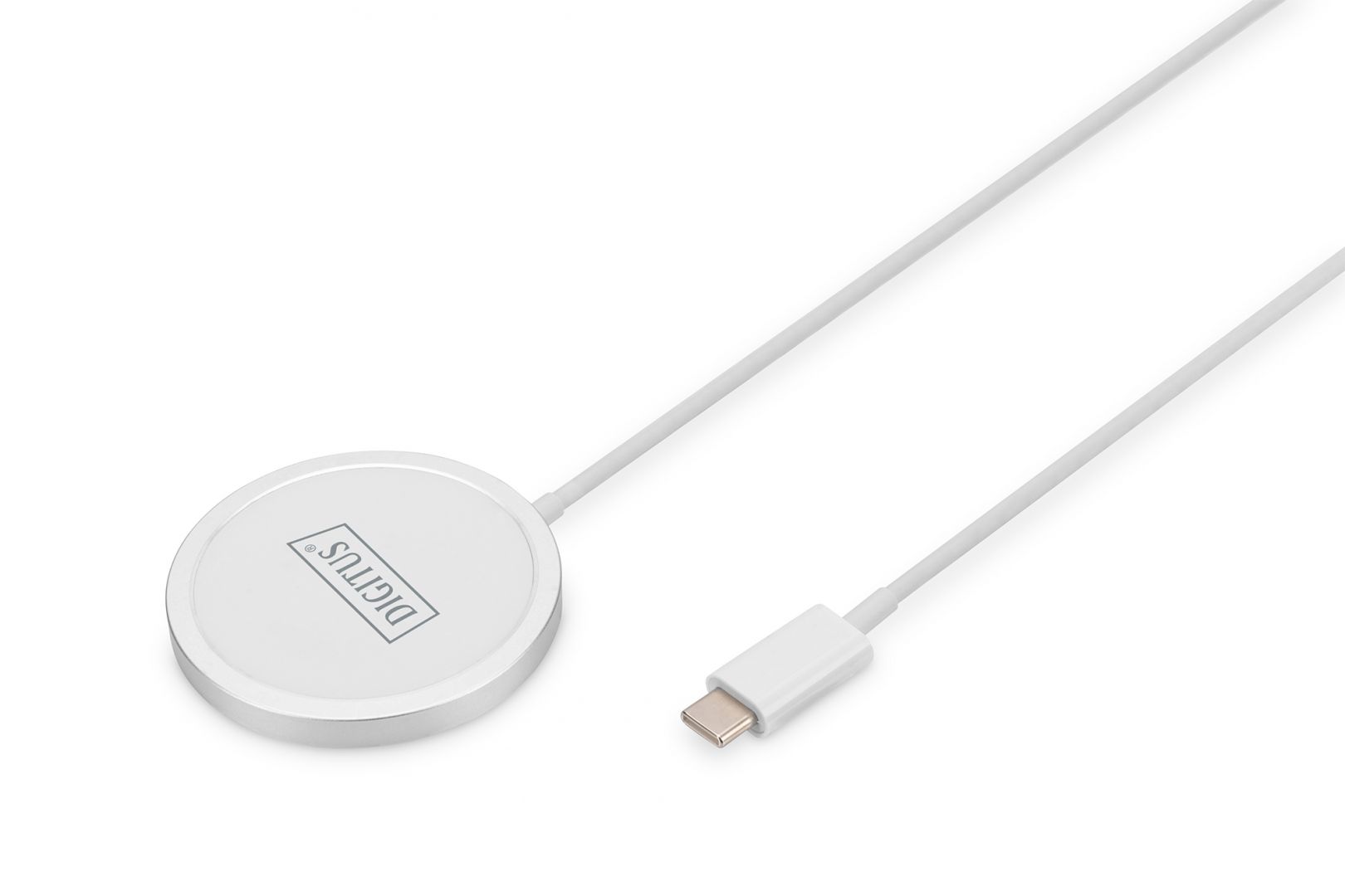 Digitus DA-10080 Wireless Charging Pad magnetic 15W White