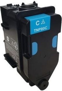 Konica Minolta TNP80C Cyan toner