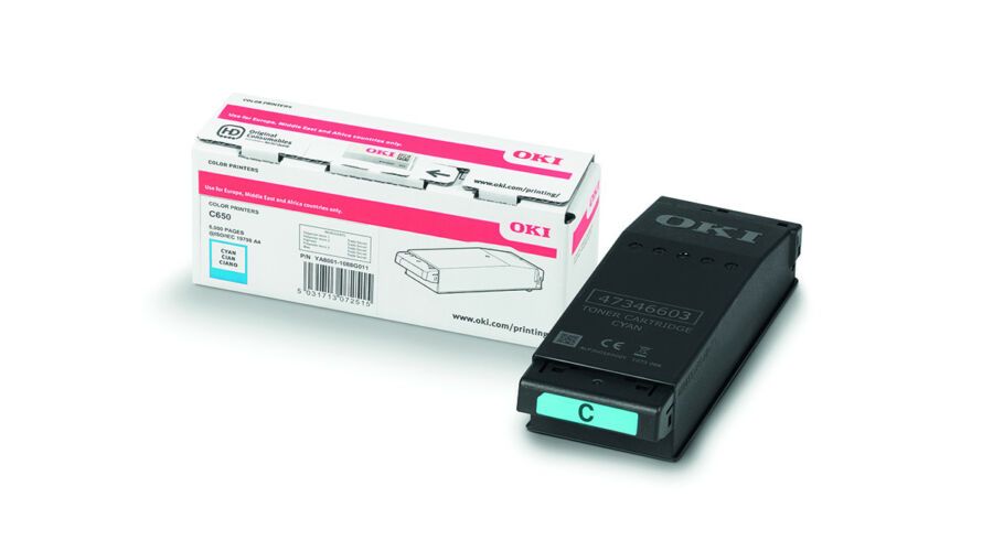 Oki C650 Cyan toner