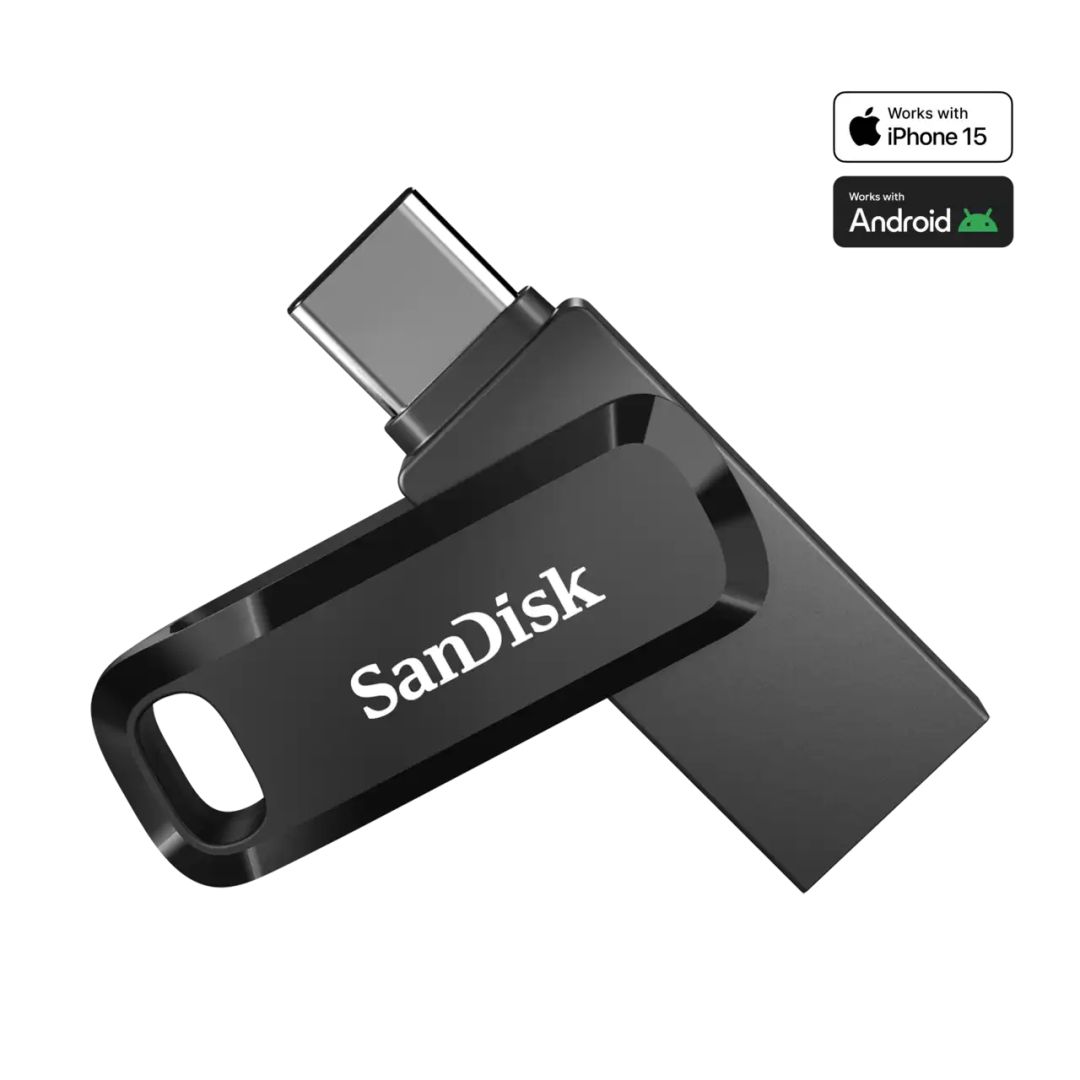 Sandisk 64GB Ultra Dual Drive Go Type-C USB3.2 Black