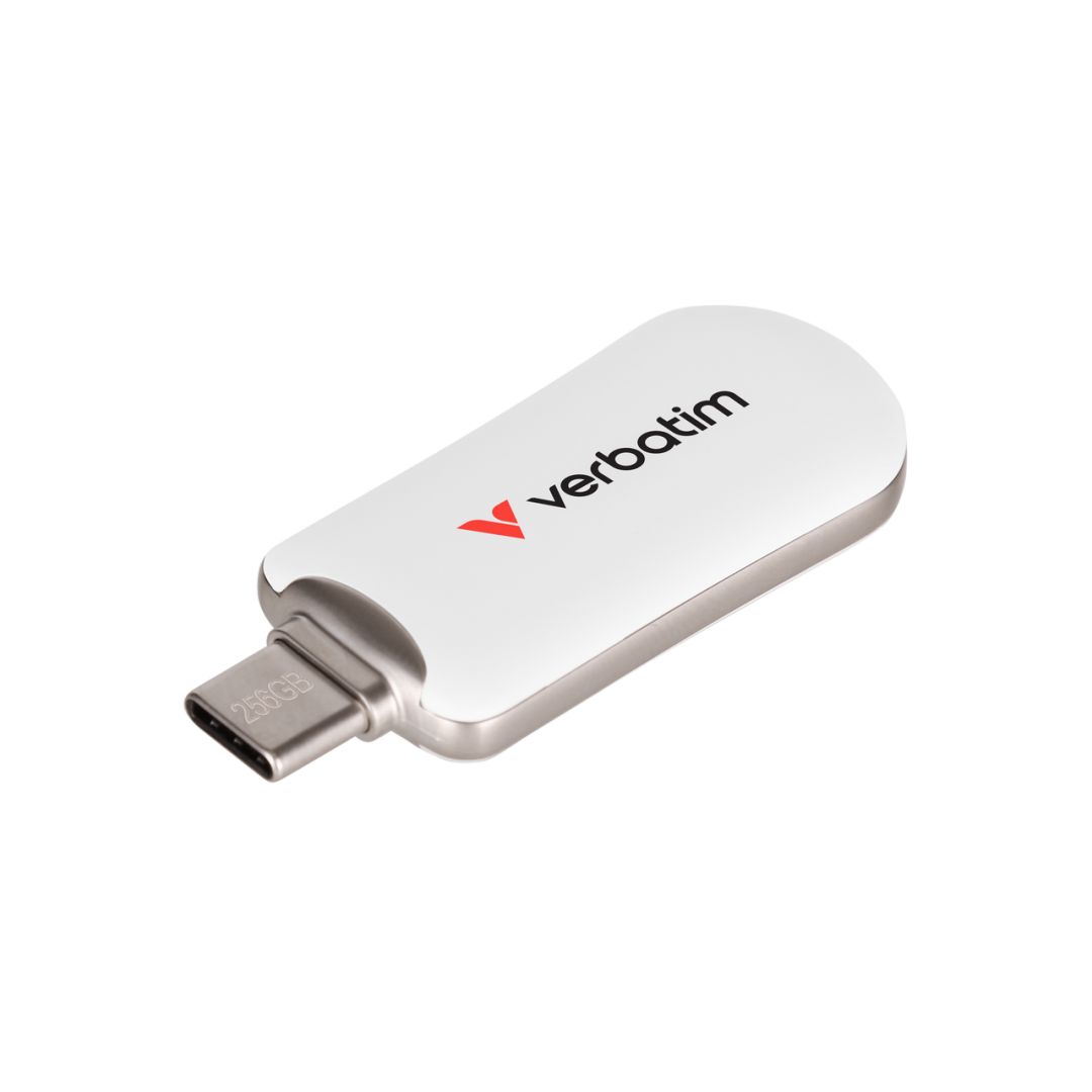 Verbatim 256GB Plectra USB3.2 White