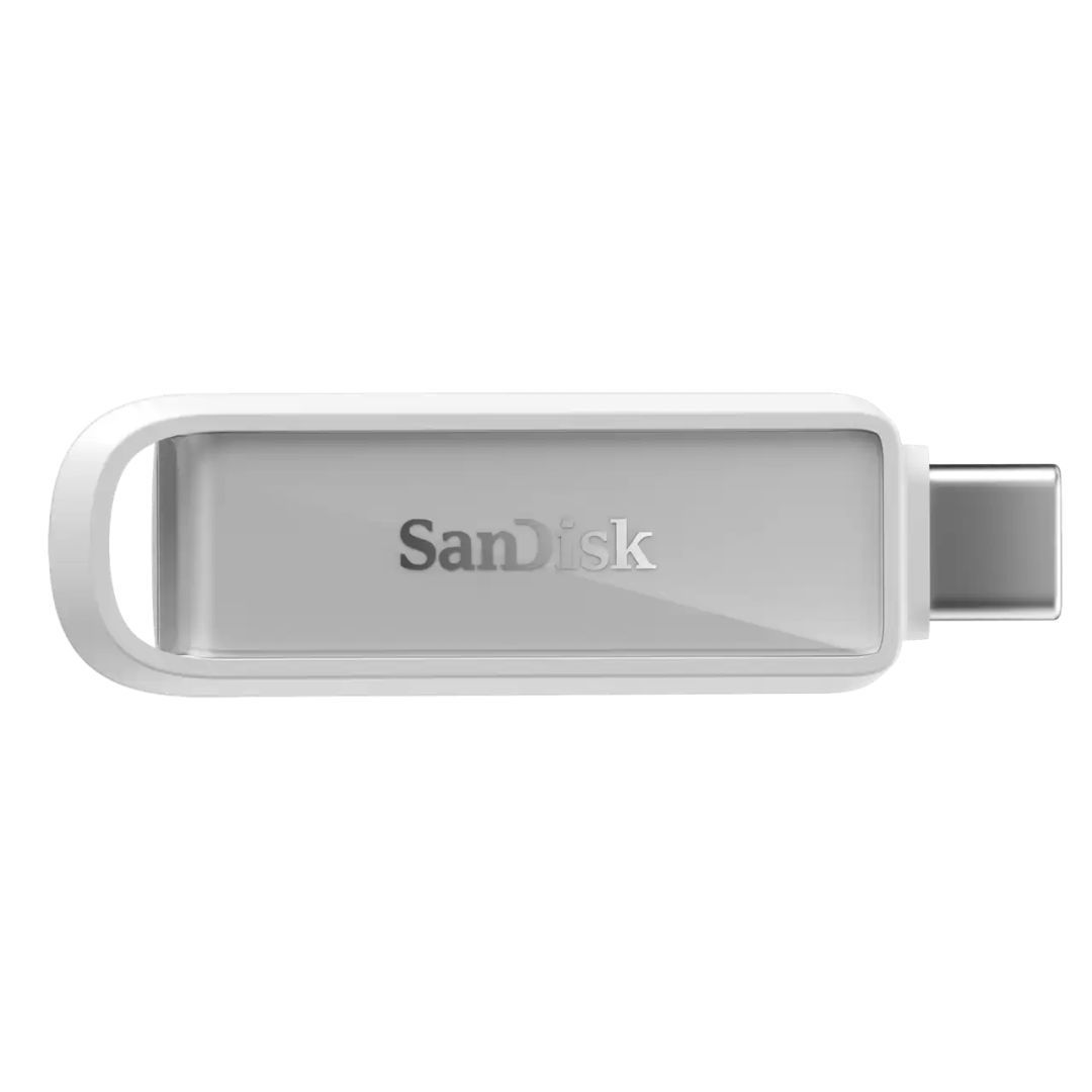 Sandisk 64GB Phone Drive with USB-C USB3.2 Arctic White
