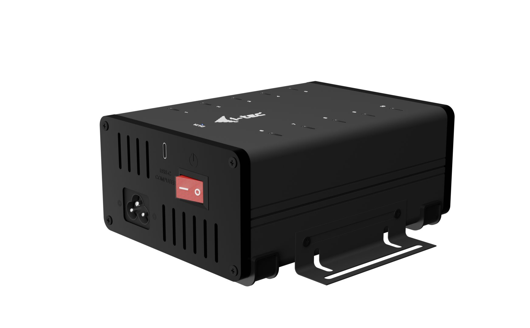 I-TEC 10-portos USB3.2 HUB Black