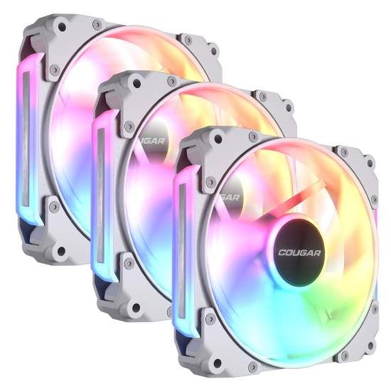 Cougar Apolar 120 ARGB Reverse Blade White (3-Pack)
