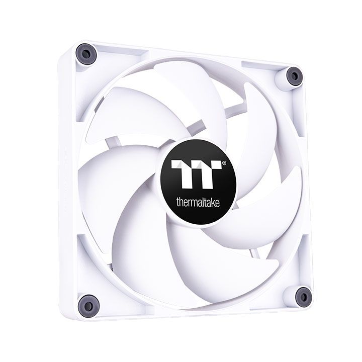 Thermaltake CT120 PC Cooling Fan White (2-Fan Pack)