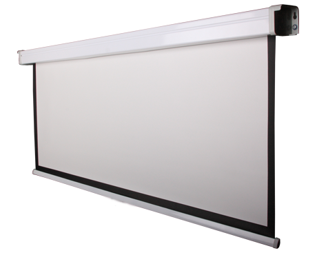 Funscreen Matt White Motor 154x203 cm Format 16:9