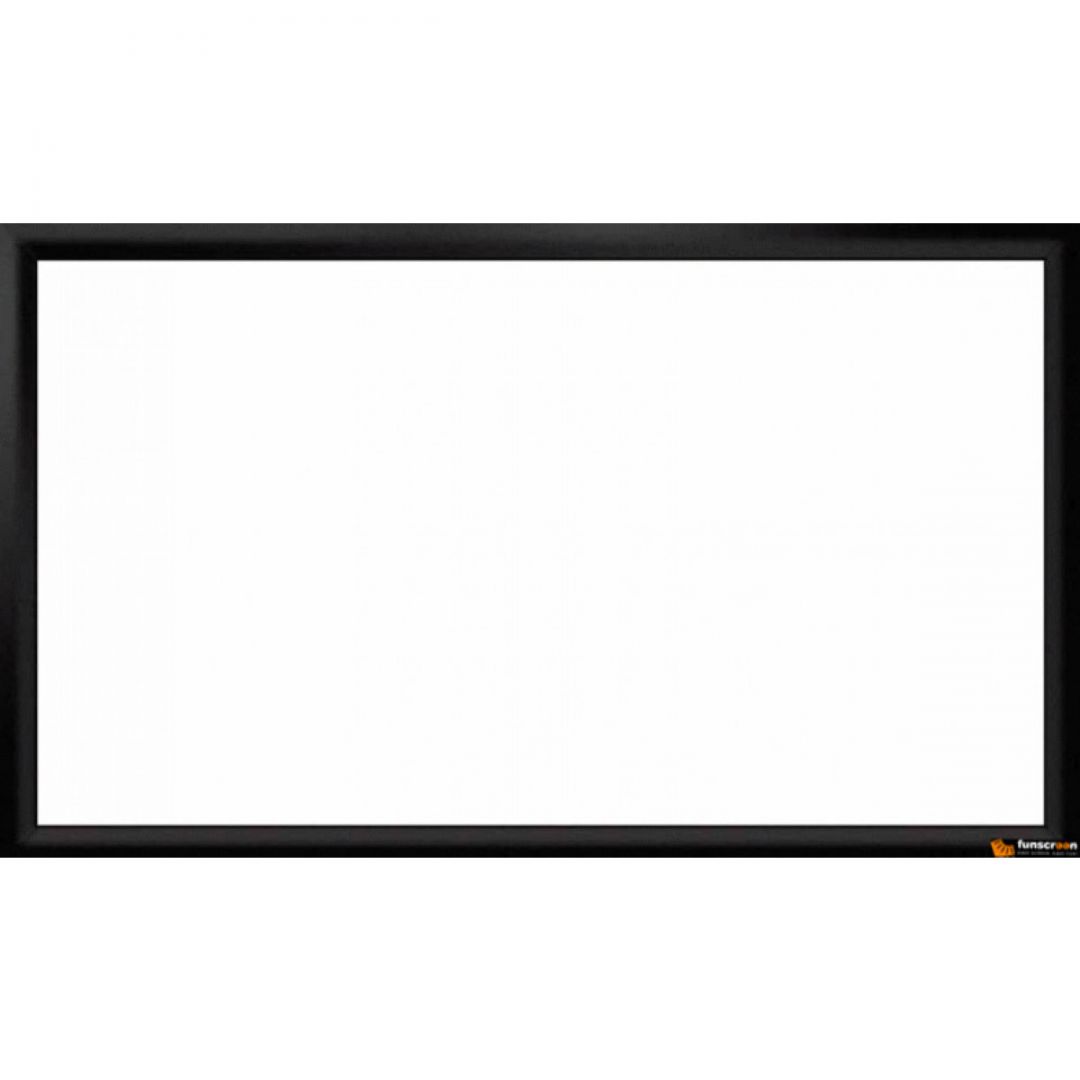 Funscreen Pro Matt White Frame Screen 203x114cm Format 16:9 Premium Plus