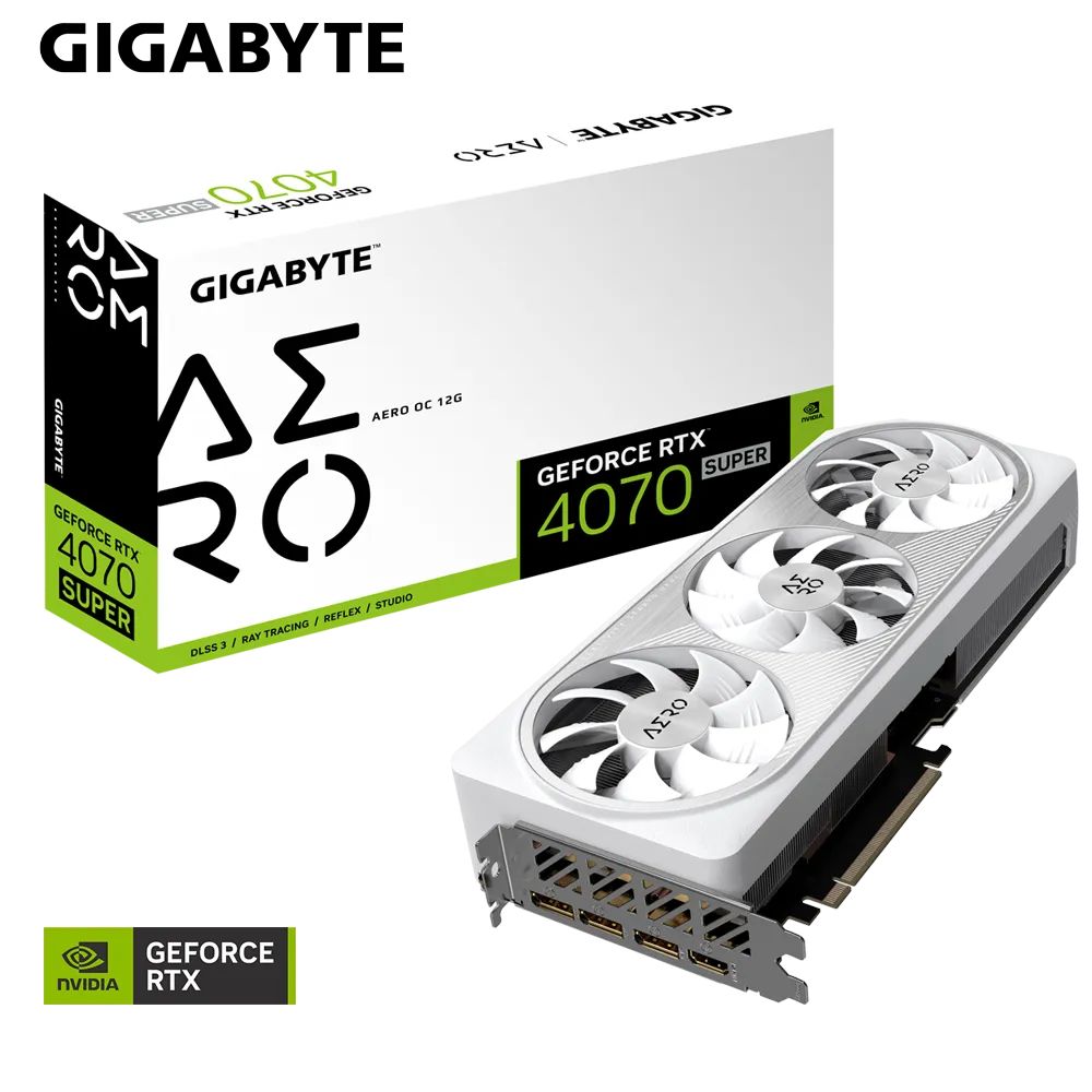 Gigabyte RTX4070 SUPER AERO OC 12G