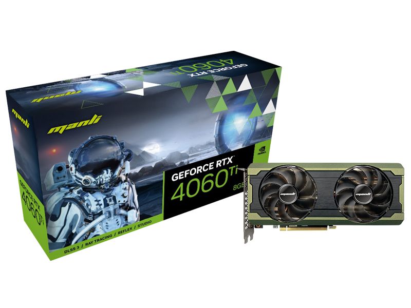 Manli GeForce RTX4060 Ti 16GB DDR6