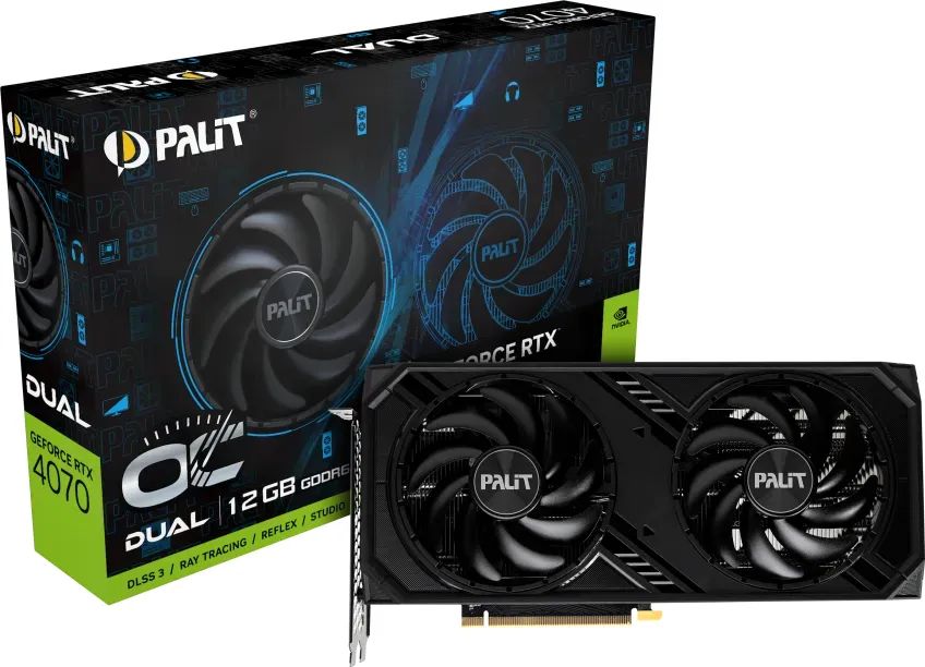 Palit GeForce RTX4070 12GB DDR6 Dual OC