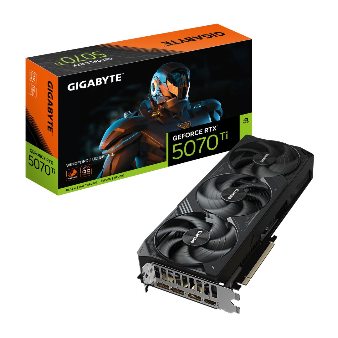 Gigabyte RTX5070 TI WINDFORCE OC SFF 16G