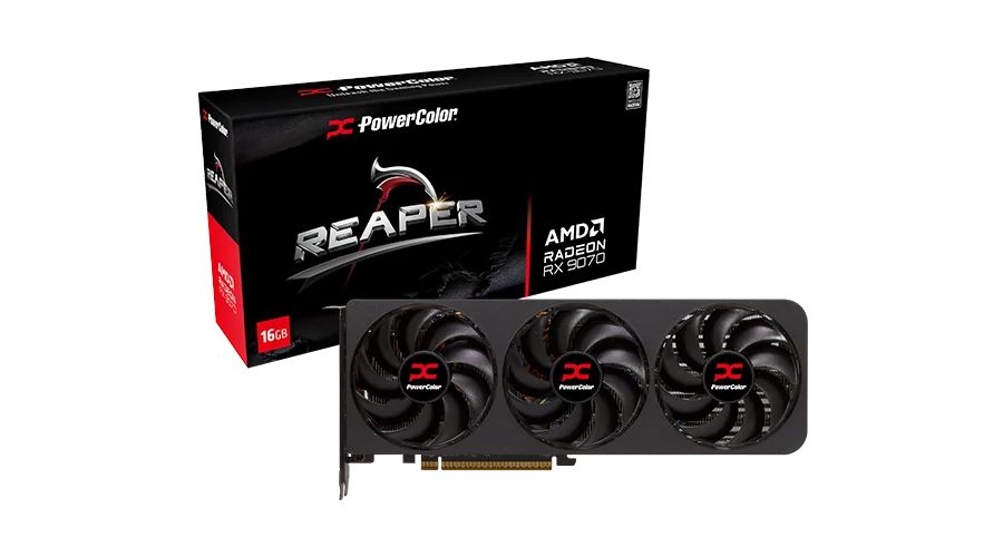 PowerColor RX9070 16GB DDR6 Reaper