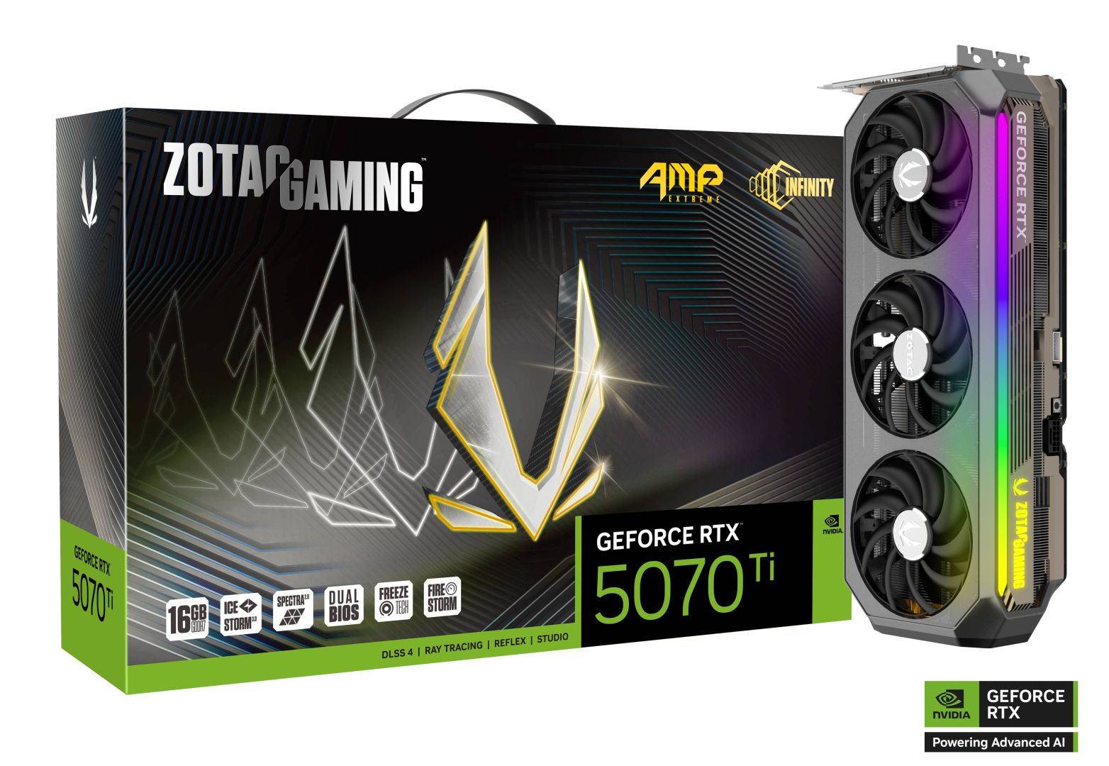 Zotac GeForce RTX5070 Ti 16GB DDR7 AMP Extreme Infinity