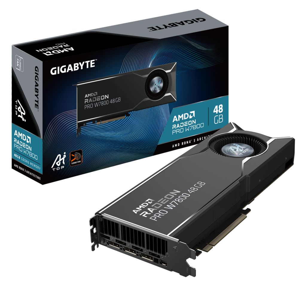 Gigabyte PRO W7800 AI TOP 48G