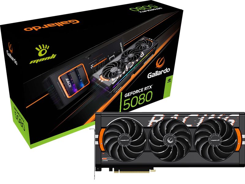 Manli GeForce RTX5080 16GB DDR7 Gallardo OC