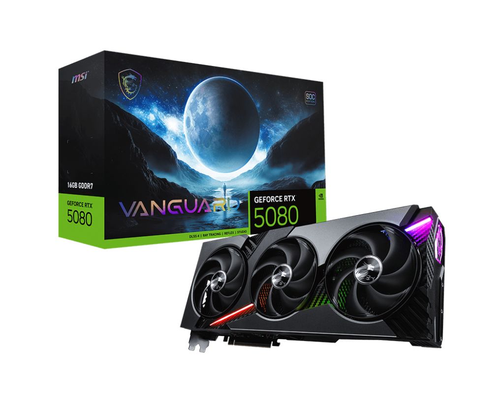Msi RTX 5080 16G VANGUARD SOC