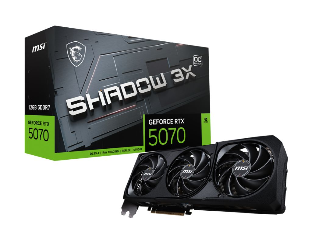 Msi RTX5070 12G SHADOW 3X OC