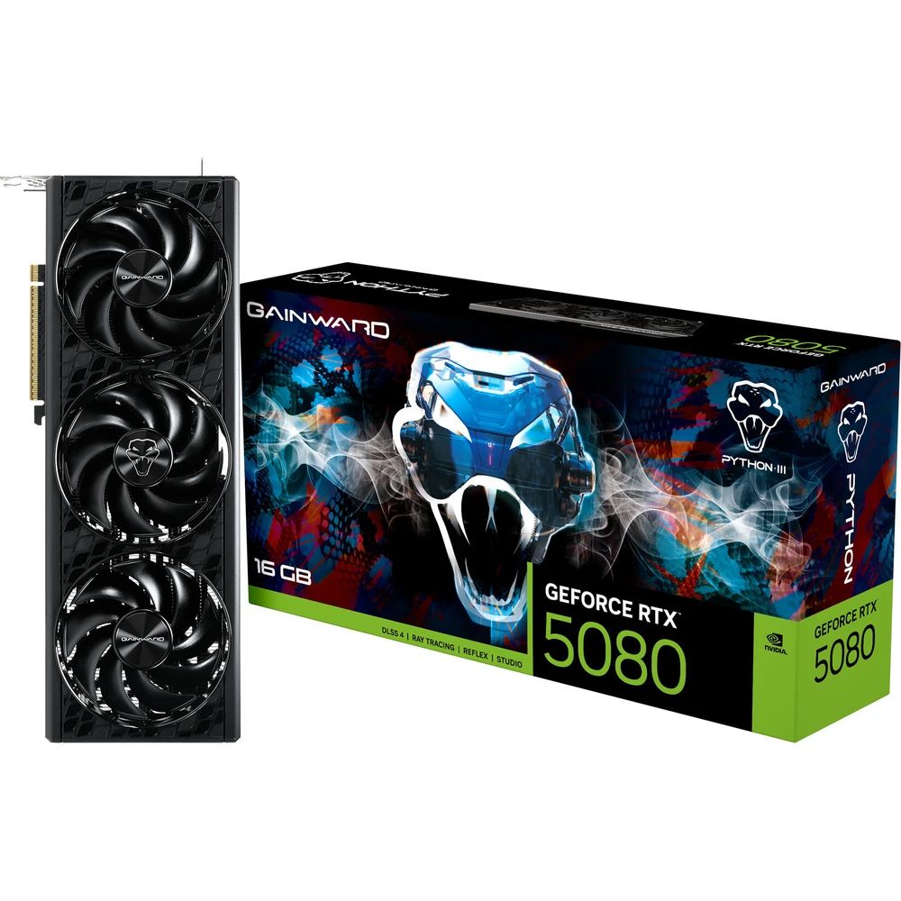 Gainward GeForce RTX 5080 16GB DDR7 Python III
