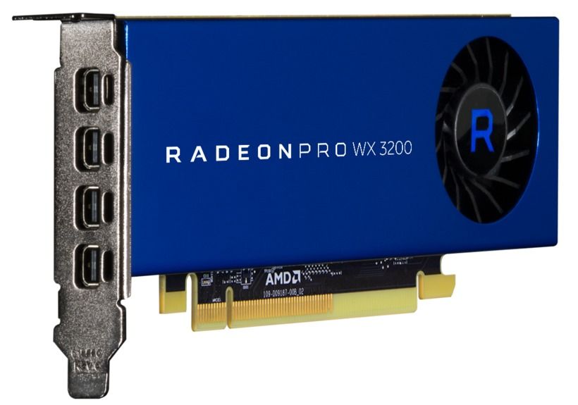 AMD Radeon Pro WX 3200 4GB DDR5