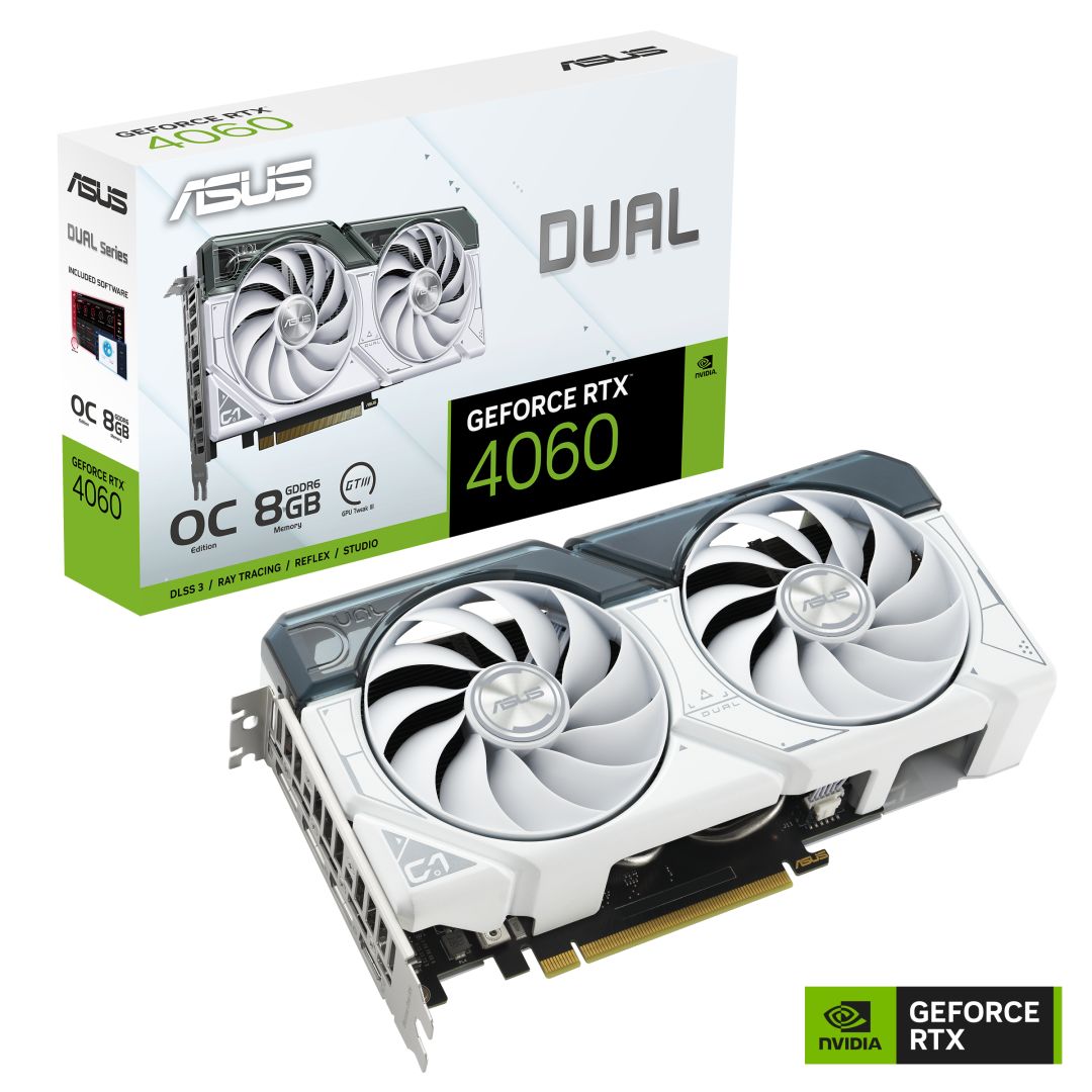 Asus DUAL-RTX4060-O8G WHITE