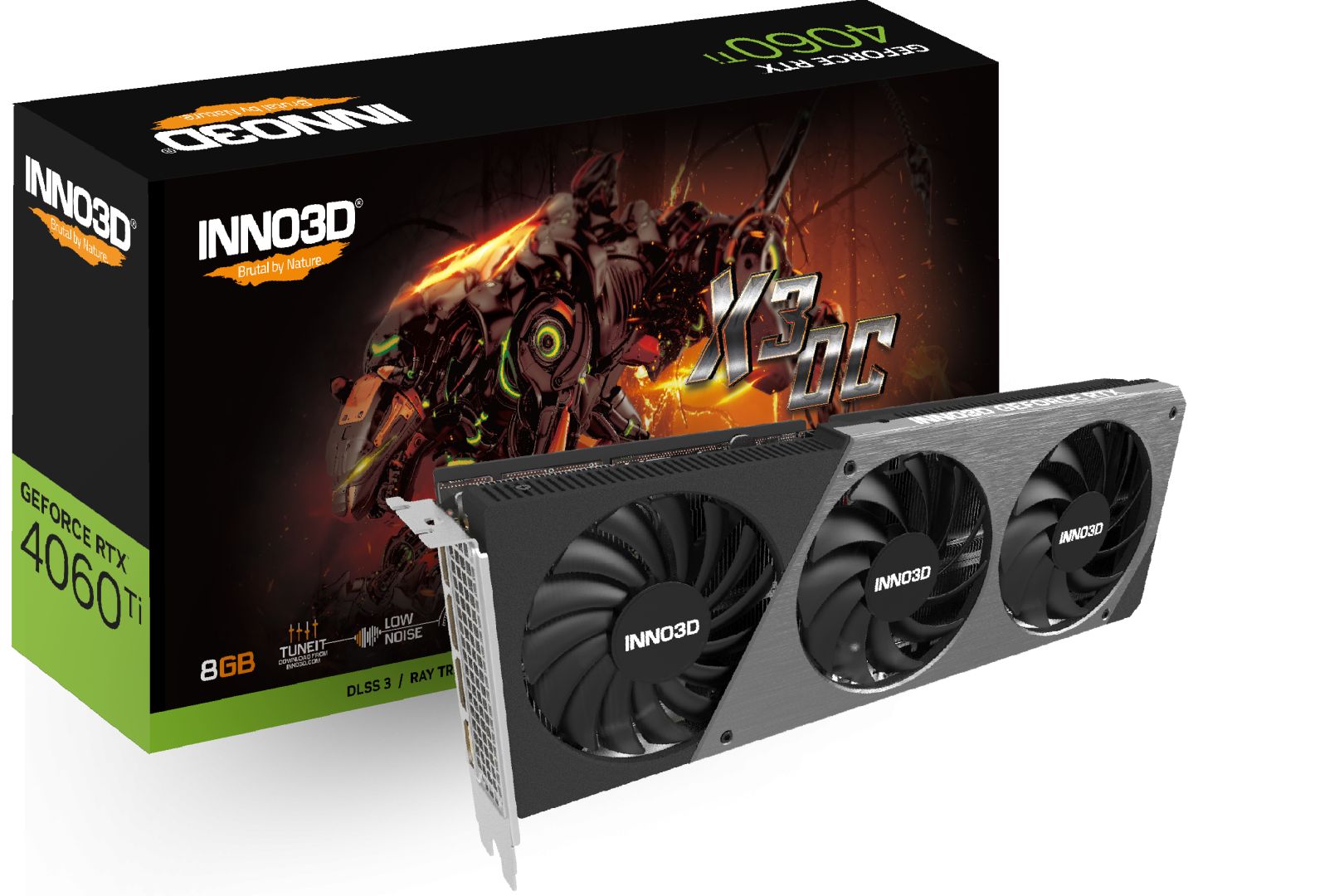 Inno3D GeForce RTX4060 Ti 8GB DDR6 Twin X3 OC