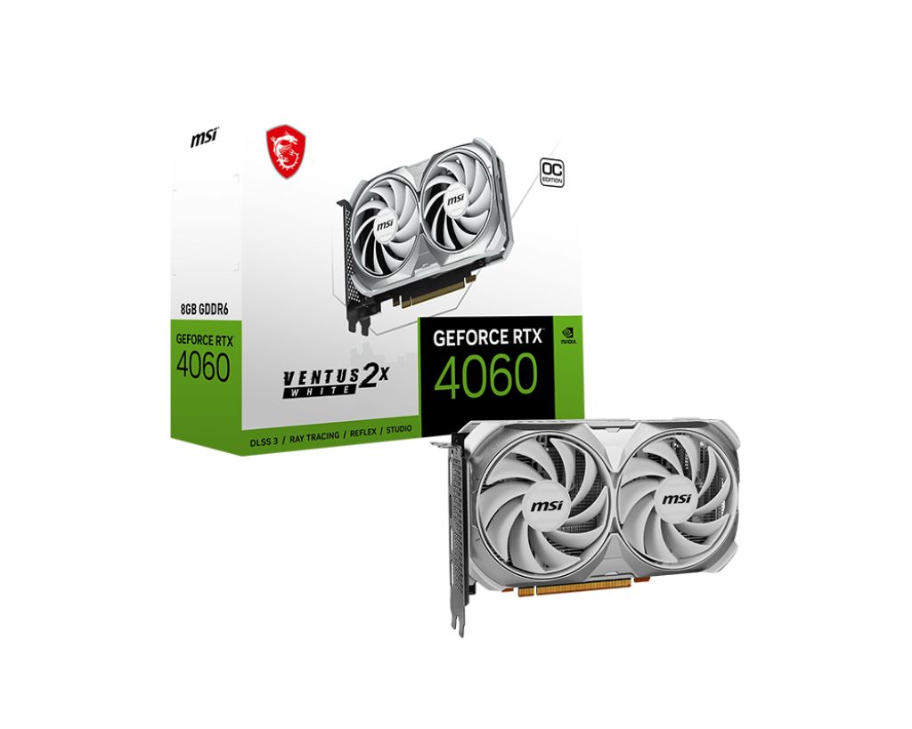 Msi RTX4060 VENTUS 2X WHITE 8G OC