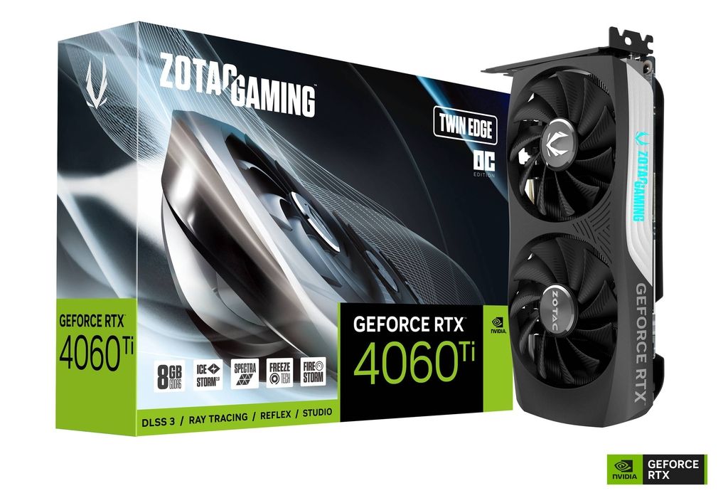 Zotac GeForce RTX4060 Ti 8GB DDR6 Twin Edge OC