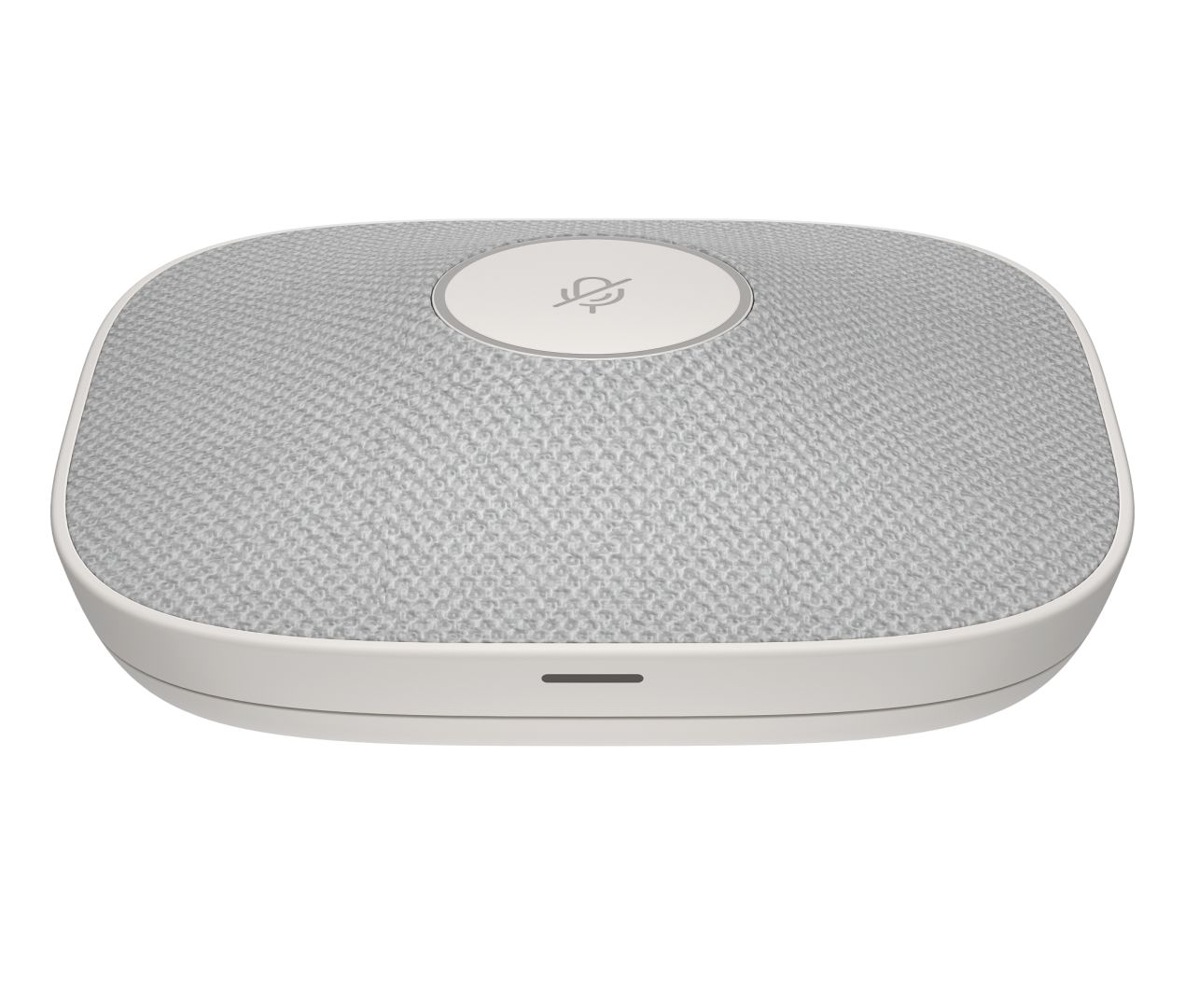 Poly Plantronics A2 Black Table Microphone w/ Mounting Plate White