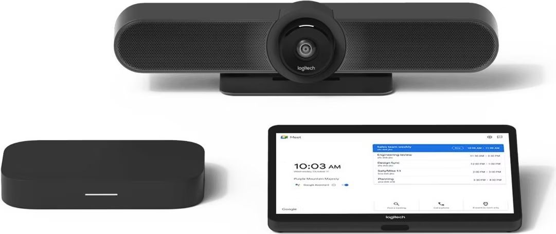 Logitech Small Room+TAP+MeetUp+Google Meet