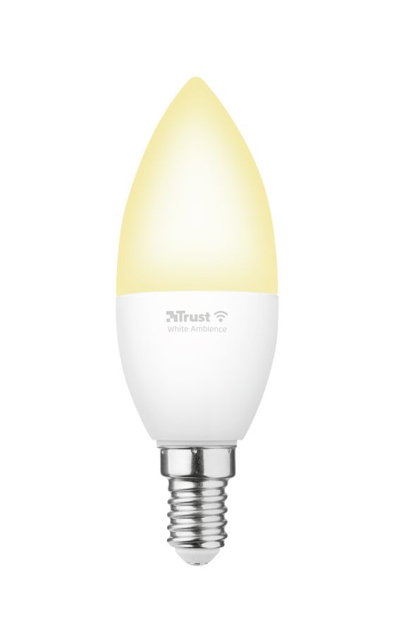Trust Smart WiFi LED candle white ambience E14