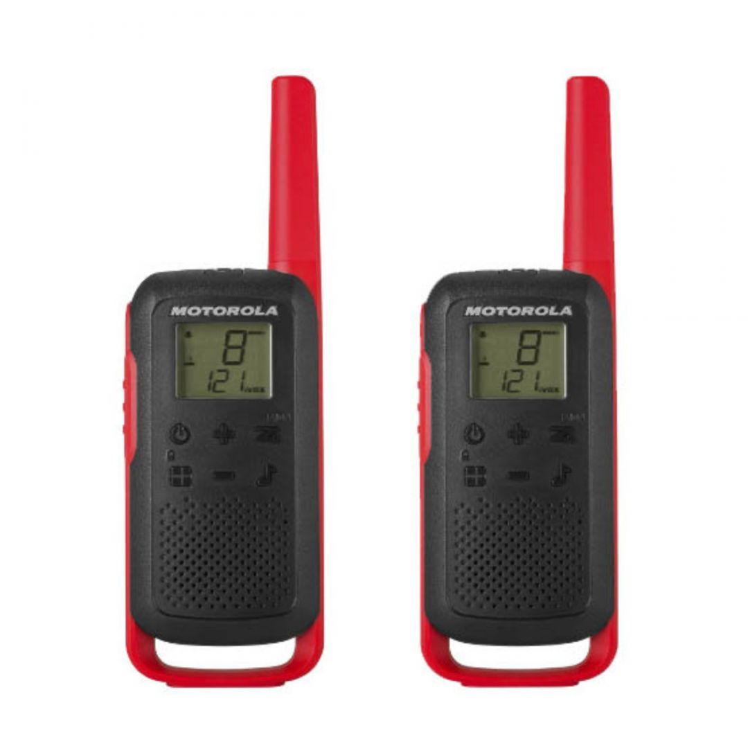 Motorola Talkabout T62 Walkie-Talkie (2 Pcs) Black/Red