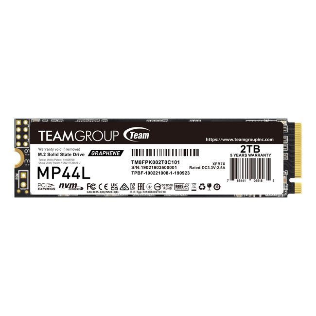 TeamGroup 2TB M.2 2280 NVMe MP44L